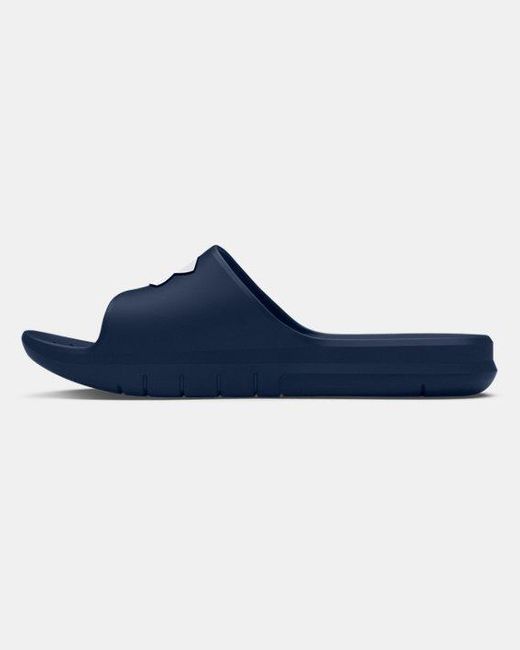 Under Armour Black Core Pth Slides Academy Academy Weiß
