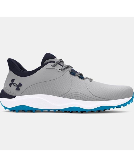 Under Armour Black Drive Pro Spikeless Wide Golf Shoes Mod Capri Midnight for men