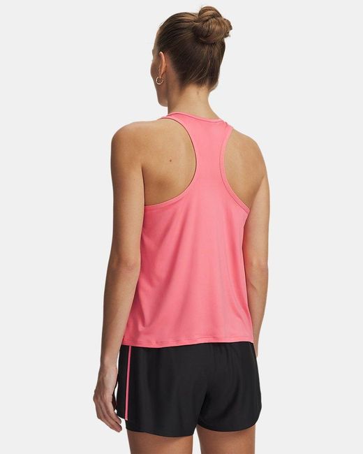 Under Armour Purple Tech Knockout Tank Bittersweet Posh