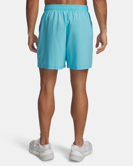 Under Armour Blue Tech Play Shorts Fresco for men