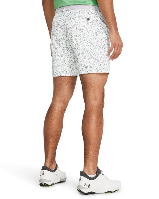 Under Armour Iso-chill shorts 18 cm mit aufdruck für in White für Herren