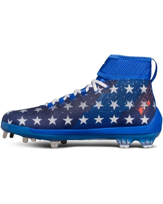 Under Armour Men's Ua Harper 2 Mid St – Limited Edition Baseball Cleats in  Blue for Men | Lyst