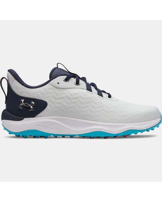 Under Armour Blue Drive Pro Clone Spikeless Golf Shoes Distant Midnight Metallic for men