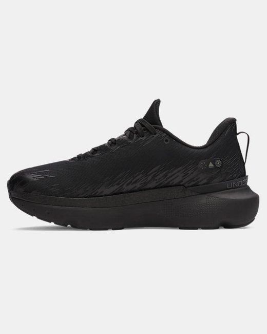 Under Armour Uniseks Hardloopschoenen Infinite Pro 2 Storm Zwart Anthracite Zwart in het Black