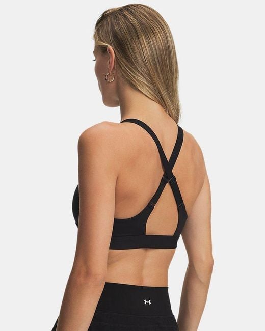 Under Armour Blue Effortless Mid Sports Bra Ultimate Castlerock