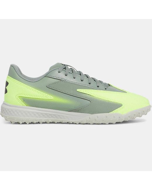 Under Armour Green Shadow Turf 3 Soccer Shoes Silica High Vis