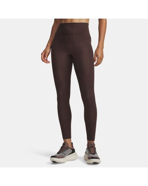 Leggings Meridian Suede Effect Para Mujer Kona Marron Kona Marron Under Armour de color Brown