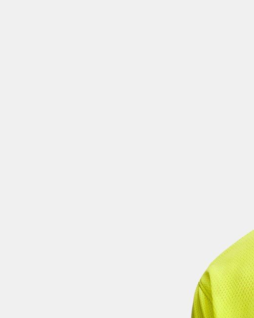 Under Armour Yellow Velociti Short Sleeve Flash Light Reflective for men