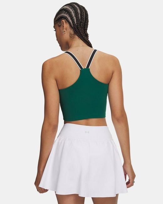 Under Armour Green Motion Sport Tape Tank Campus Ivy Summit