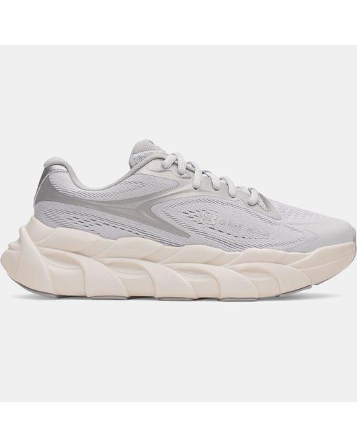 Under Armour White Hb Runner 2 Running Shoes Halo Summit Metallic
