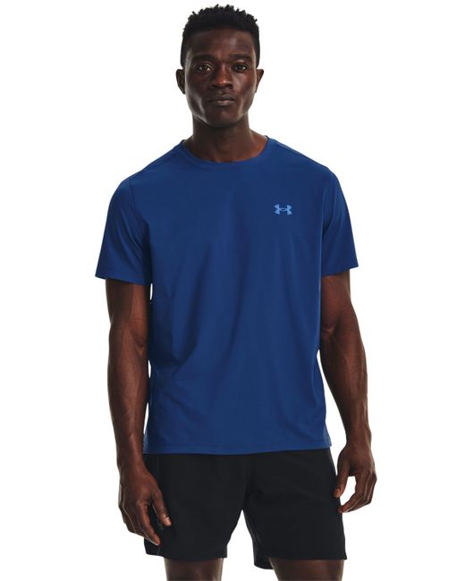 Under Armour Iso-chill Laser Heat Short Sleeve in Blue for Men | Lyst UK