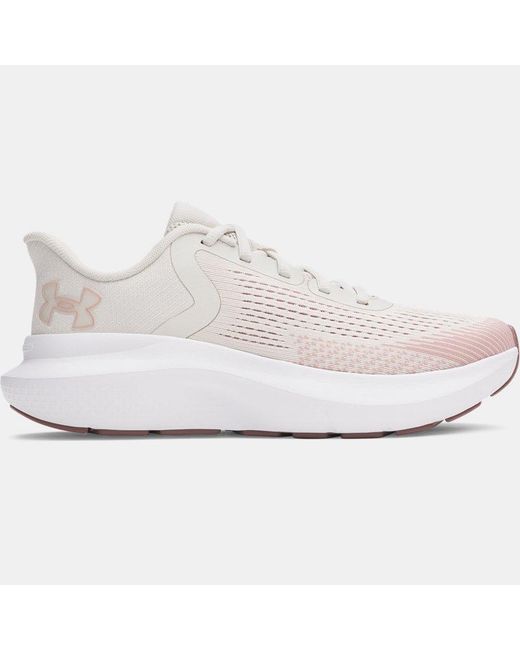 Under Armour White Charged Rogue 5 Running Shoes/ 6.5 B