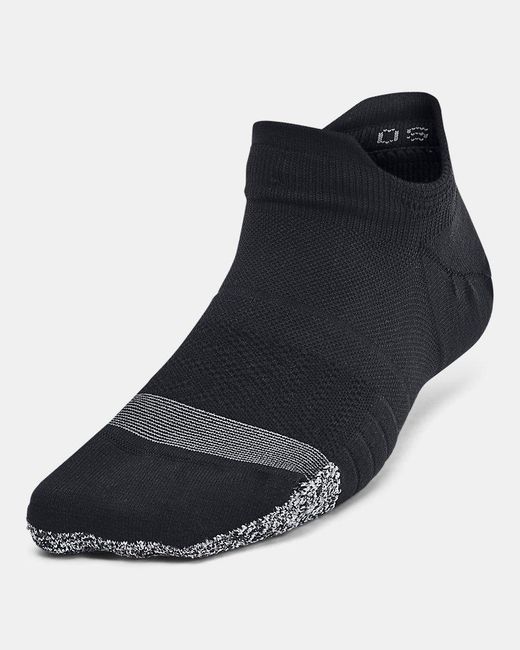 Under Armour Black Breathe 3-Pack No Show Tab Socks Jet