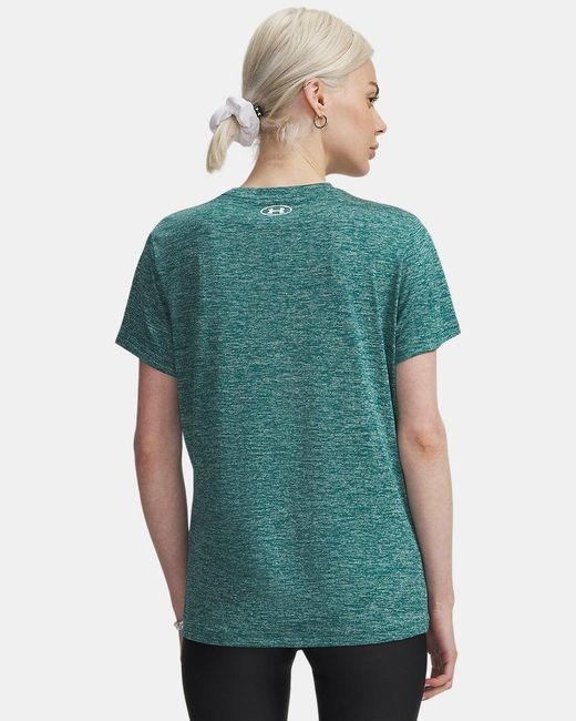 Under Armour Green Tech Twist Short Sleeve Rack
