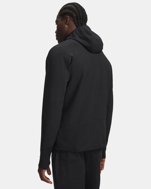Under Armour Black Ua Explor Offgrid Full-zip Hoodie for men
