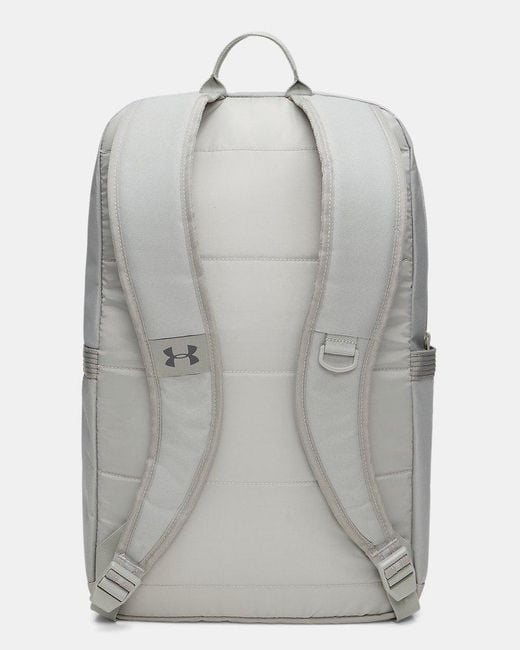 Under Armour Purple Triumph Campus Backpack Titanium Titanium Clay