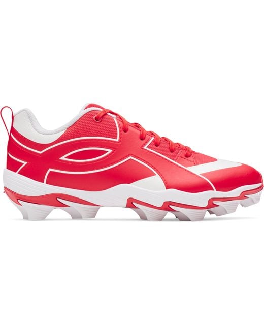Under Armour Black Ua Leadoff Icon Low Rm Baseball Cleats for men