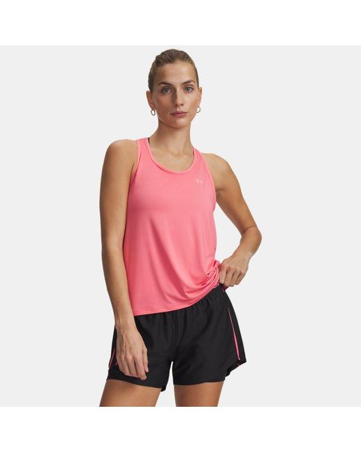 Under Armour Purple Tech Knockout Tank Bittersweet Posh