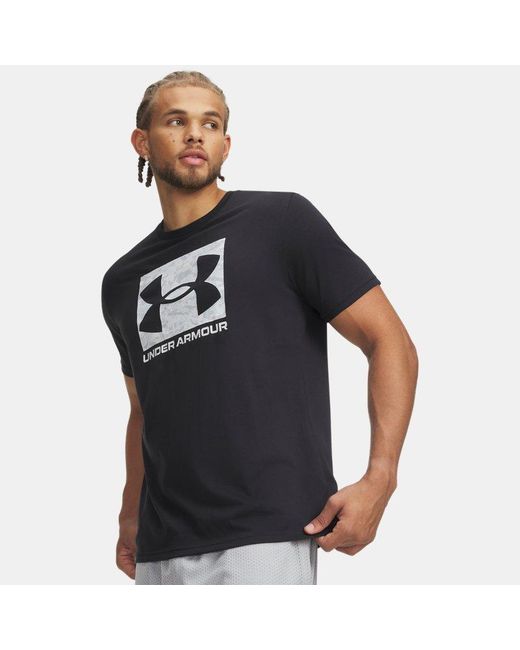 Under Armour Black Camo Box T-Shirt for men