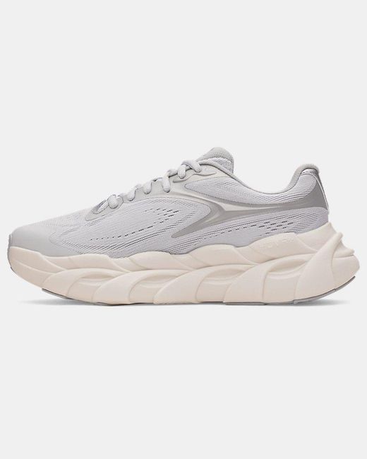 Under Armour White Hb Runner 2 Running Shoes Halo Summit Metallic