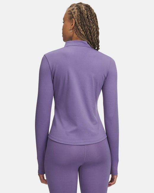 Under Armour Purple Motion ½ Zip Luxe