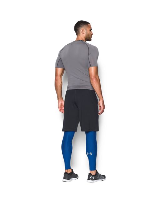 Under Armour Men's Heatgear® Armour Compression Leggings in Blue