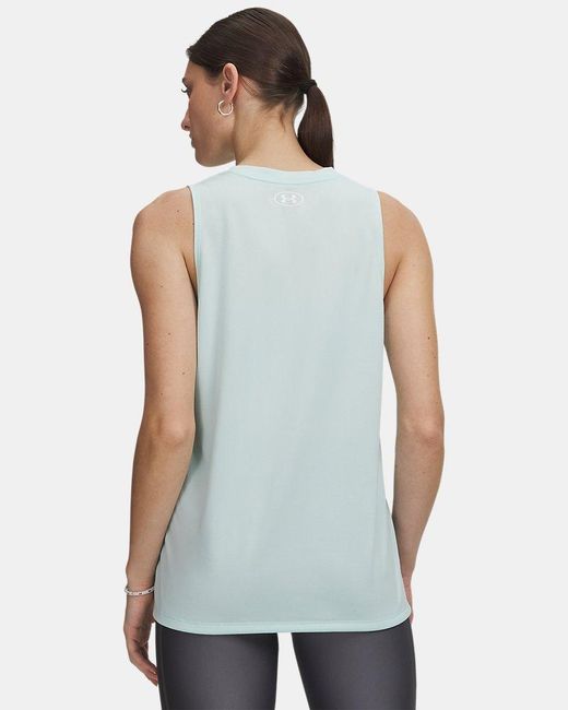 Under Armour Blue Tech Tank Refresh Mint