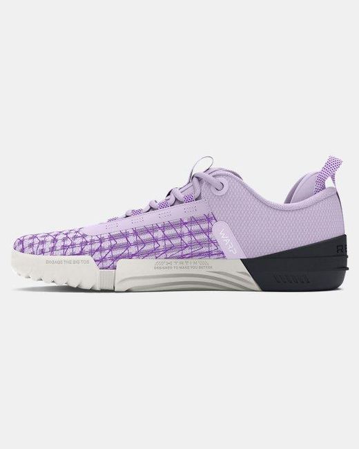 Under Armour Purple Reign 6 Training Shoes Salt / Lavish