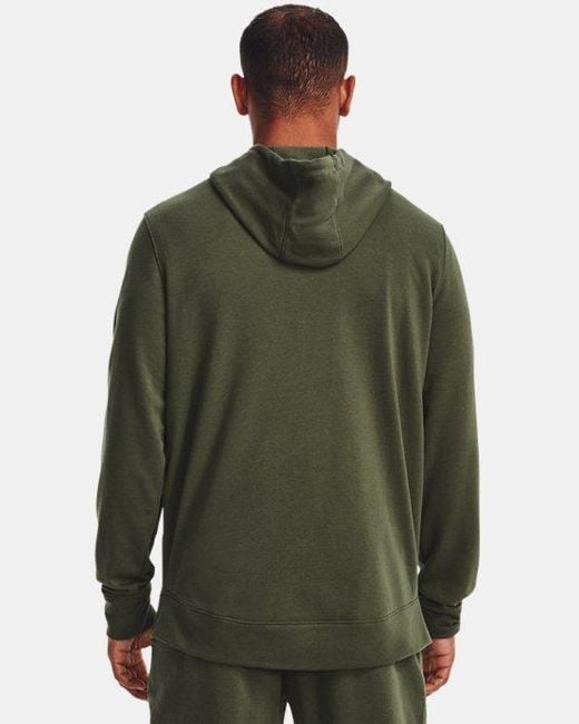 Under Armour ® Sweatjacke Winbreaker Rival Terry Sweacket 1370409 in Green für Herren