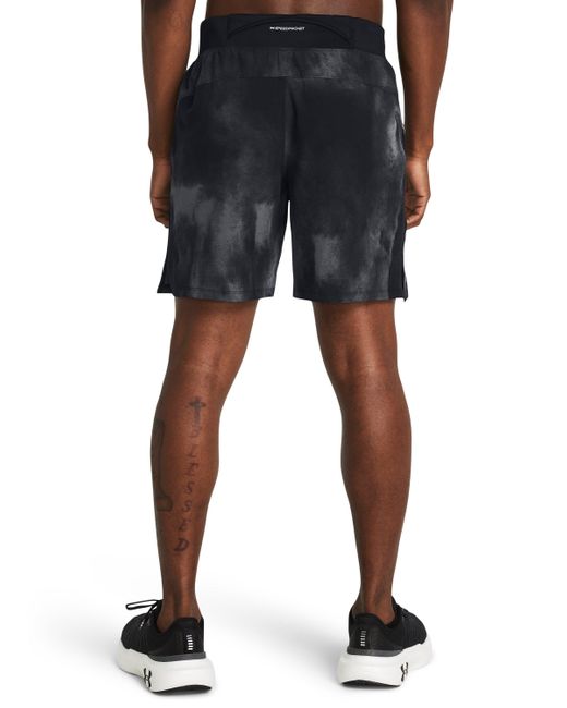 Pantalón corto de 18 cm launch elite Under Armour de hombre de color Black