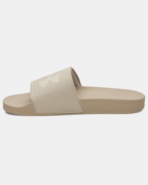 Under Armour Natural Armr Slides Sandstorm Sandstorm Stone for men