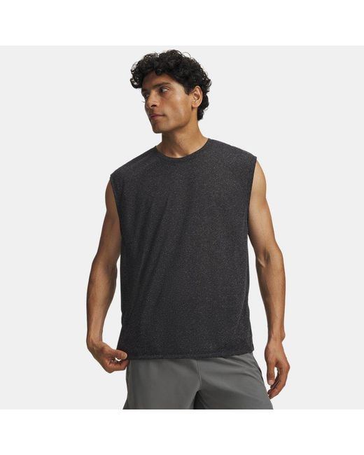 Under Armour Black Hb Aeris Run Sleeveless Ultimate Reflective for men