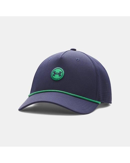 Cappello Drive Mid Rope Adjustable Da Uomo Midnight Marino Midnight Marino di Under Armour in Blue da Uomo