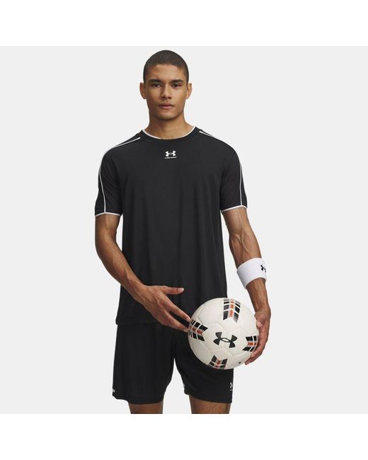 Under Armour Black Challenger Train Short Sleeve for men