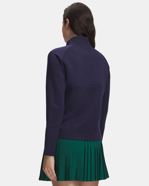Under Armour Blue Drive Midlayer ¼ Zip Midnight Midnight