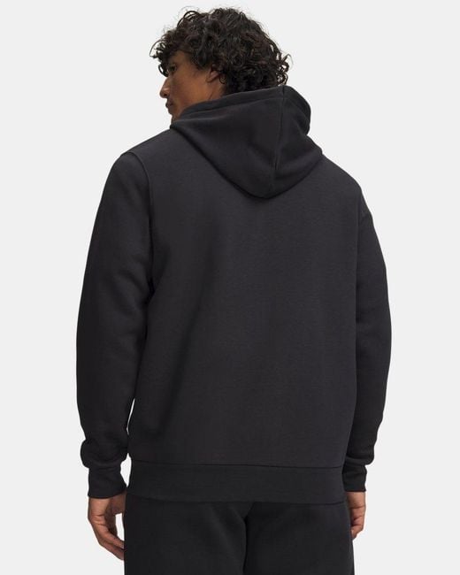 Under Armour Blue Icon Fleece Full-Zip Hoodie for men