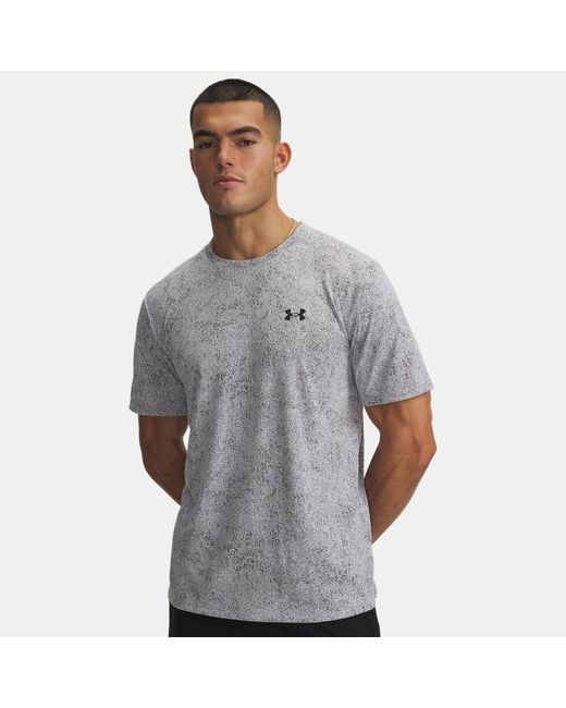 Under Armour Gray Tech Short Sleeve Mod for men