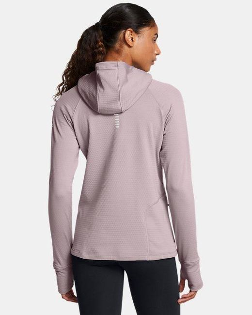 Under Armour Purple Launch Cold Weather Balaclava Hoodie Tetra / Reflective