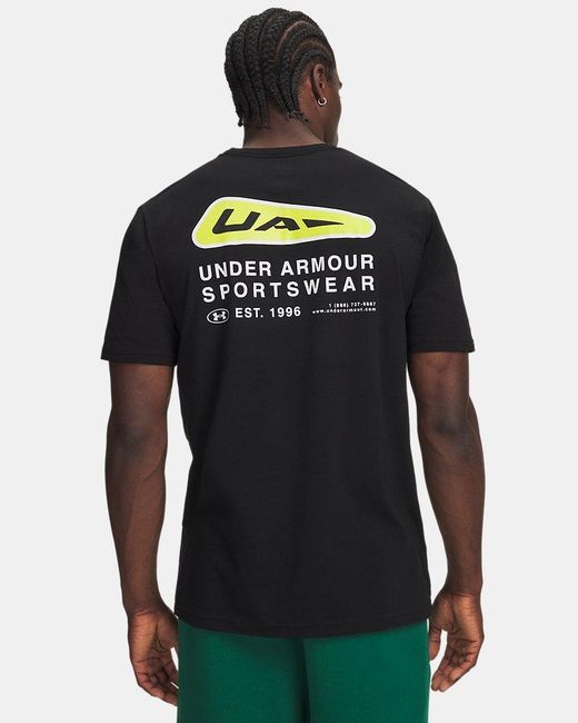 Under Armour Black Ua Scorpio Short Sleeve for men