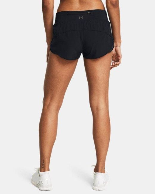 Pantaloncini da donna da 5,1 di Under Armour in Blue