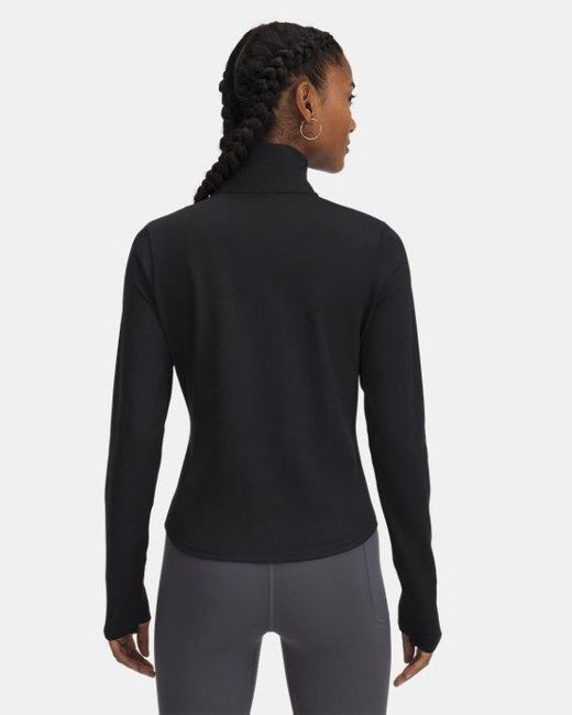 Maglia Motion ½ Zip Da Donna Bianco di Under Armour in Black