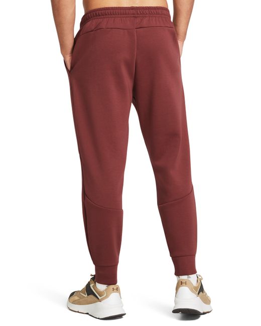 Under Armour Red Unstoppable Fleece joggers for men