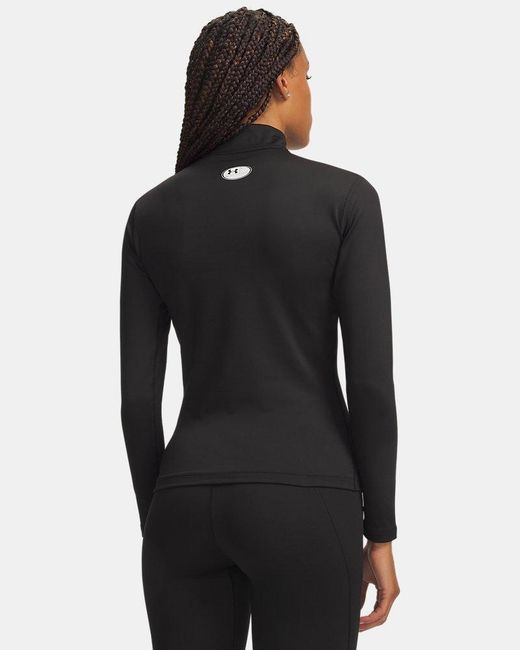 Under Armour Black Coldgear® Mock Long Sleeve