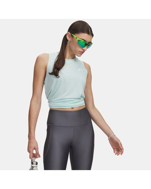 Under Armour Blue Tech Tank Refresh Mint