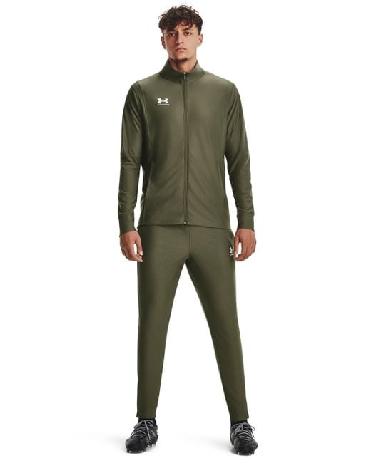 Under Armour Green Challenger Tracksuit for men