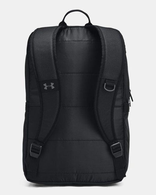 Under Armour Black Triumph Campus-Rucksack Weiß