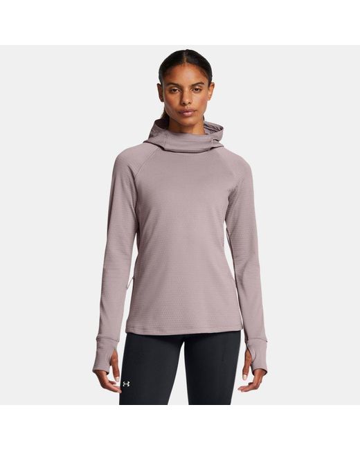 Under Armour Purple Launch Cold Weather Balaclava Hoodie Tetra / Reflective