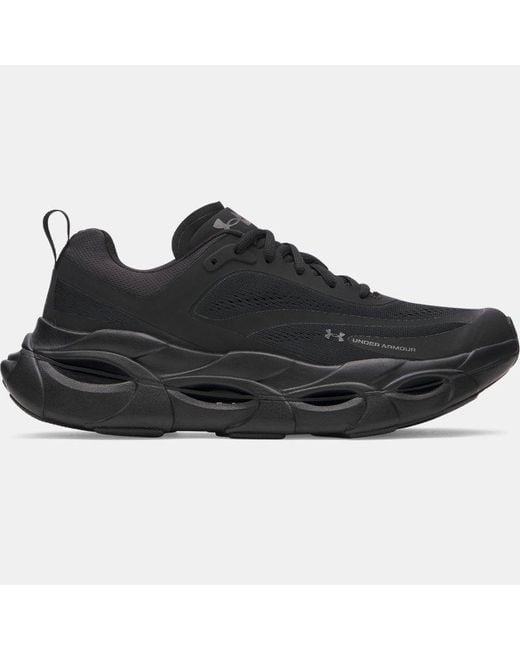 Under Armour Black Halo Racer Running Shoes Castlerock for men