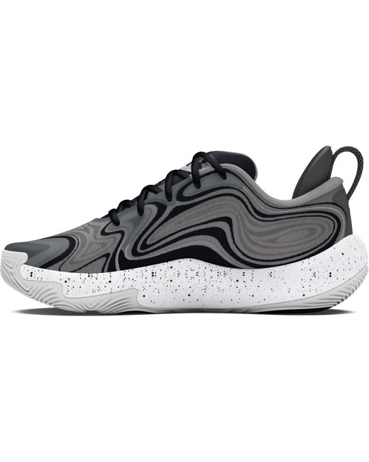 Under Armour Black Spawn 6 Basketball Shoes