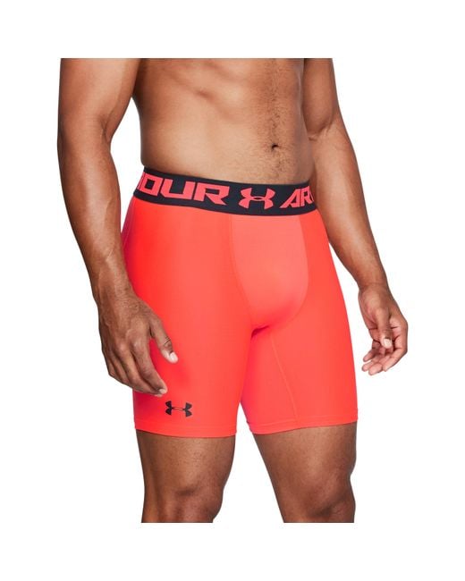 Under Armour Men's Heatgear® Armour Mid Compression Shorts for Men